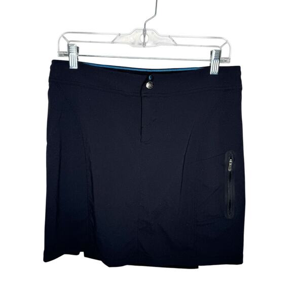 COLUMBIA / black Just Right omni-shield lightweight nylon active skort / 8 - Picture 1 of 9